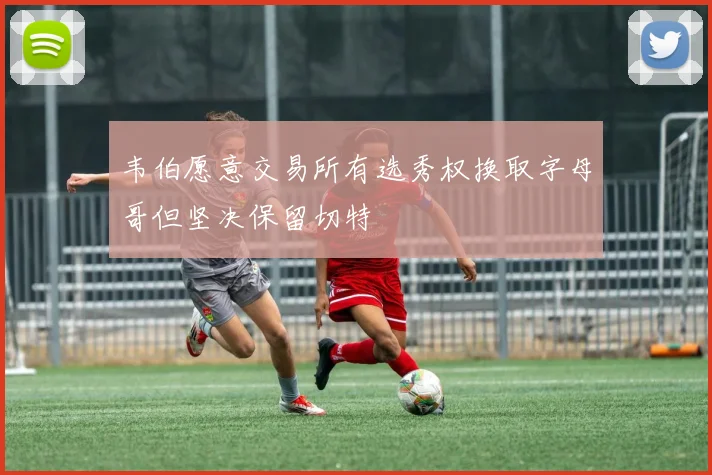 韦伯愿意交易所有选秀权换取字母哥但坚决保留切特