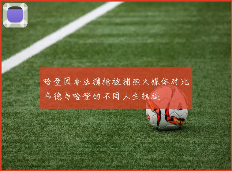 哈登因非法携枪被捕热火媒体对比韦德与哈登的不同人生轨迹